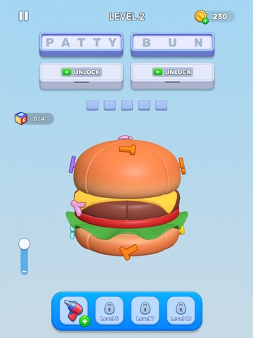 Word Screw Out: 3D Puzzle! iPad screenshot