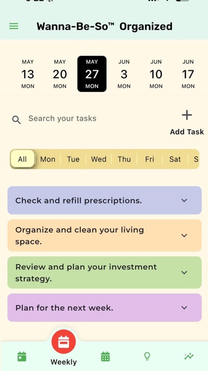 Wanna-Be-So™  Organized