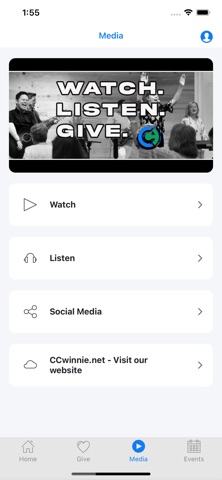 Cornerstone Church Winnie TX iPhone screenshot