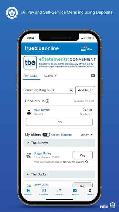 Capitol Federal® Mobile Screenshot
