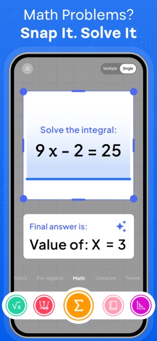 Homework Helper - Math Ai App Screenshot 2 of 9