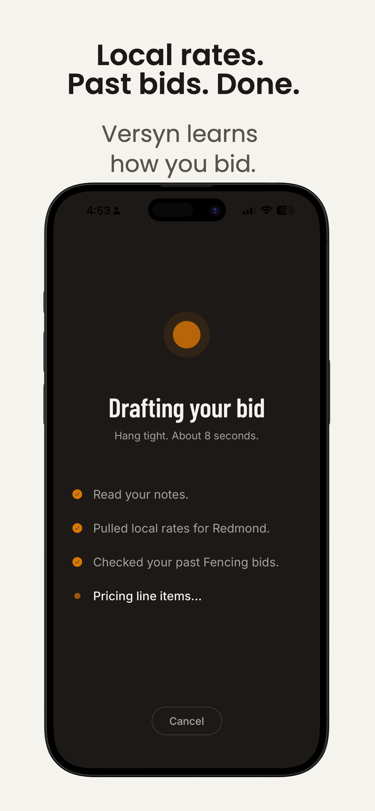 Versyn Bid screenshot 4