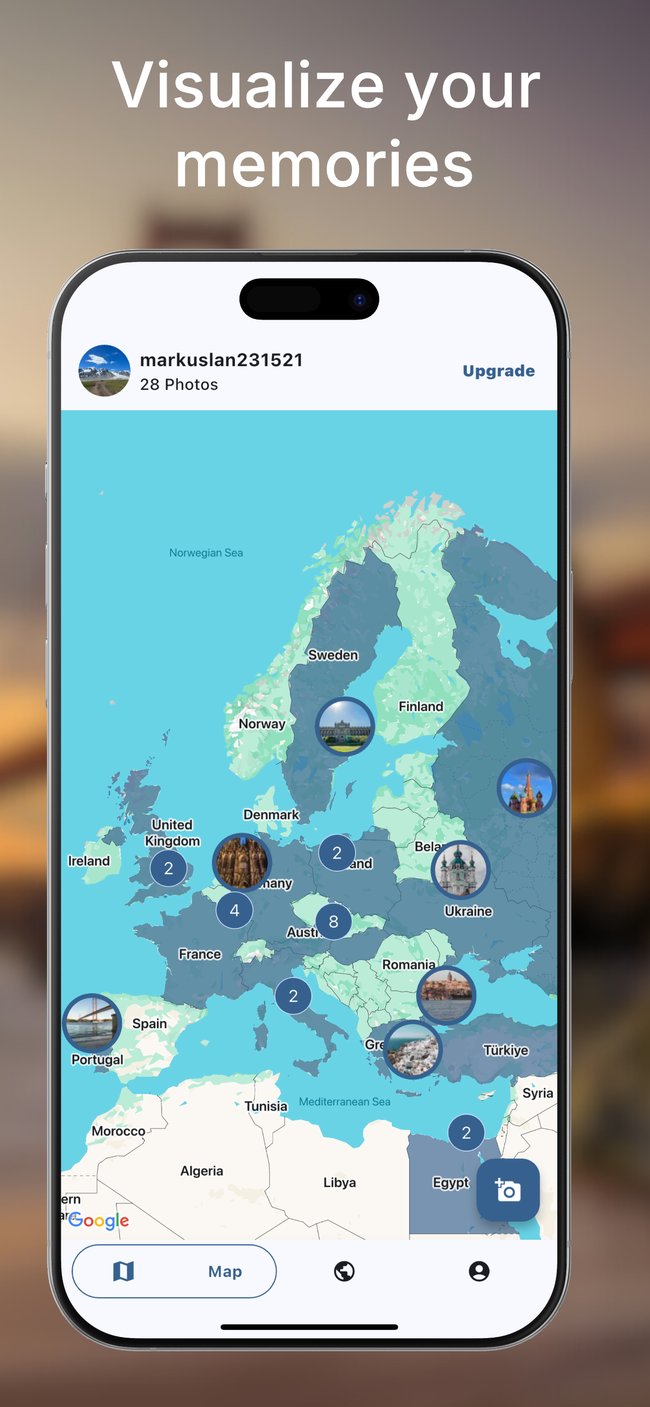 BeenThere Photo Travel Tracker