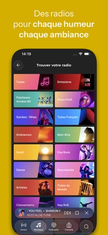 Nostalgie FM, Radio & Podcast iPhone screenshot 5