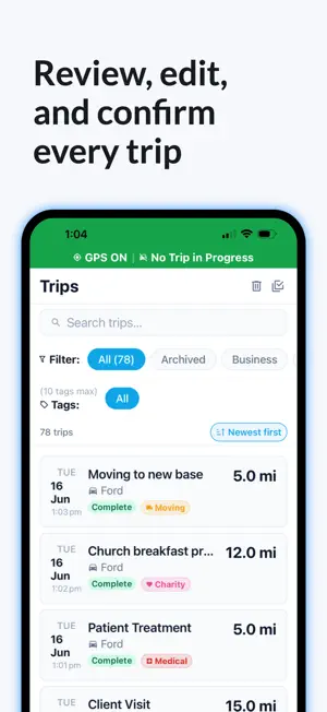 ClaimMiles: Mileage Tracker screenshot 4