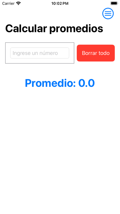 Calcular Promedios Screenshot