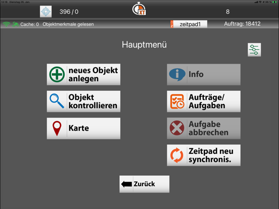 Screenshot #4 pour ZeitpadXT