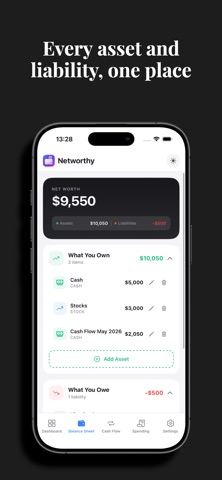 Networthy: Net Worth Tracker Screenshot 4 of 8