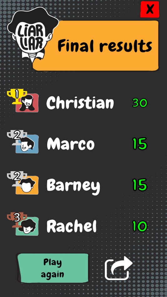 #8. LiarLiar (iOS) โดย: Marco Crivelli