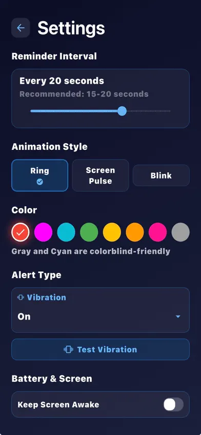 BlinkMore - Eye Care screenshot 5