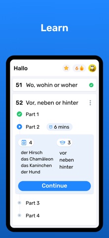 Wlingua - Learn German Screenshot 2 of 8