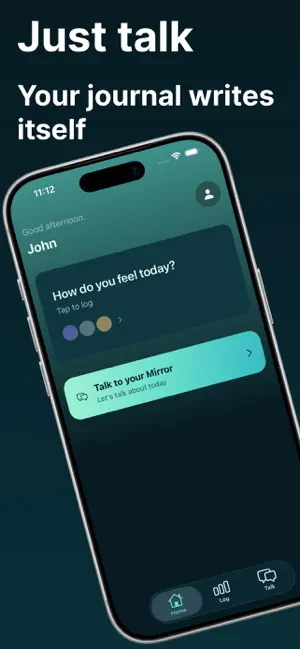 Mirror Talk-to-Think Journal screenshot 1