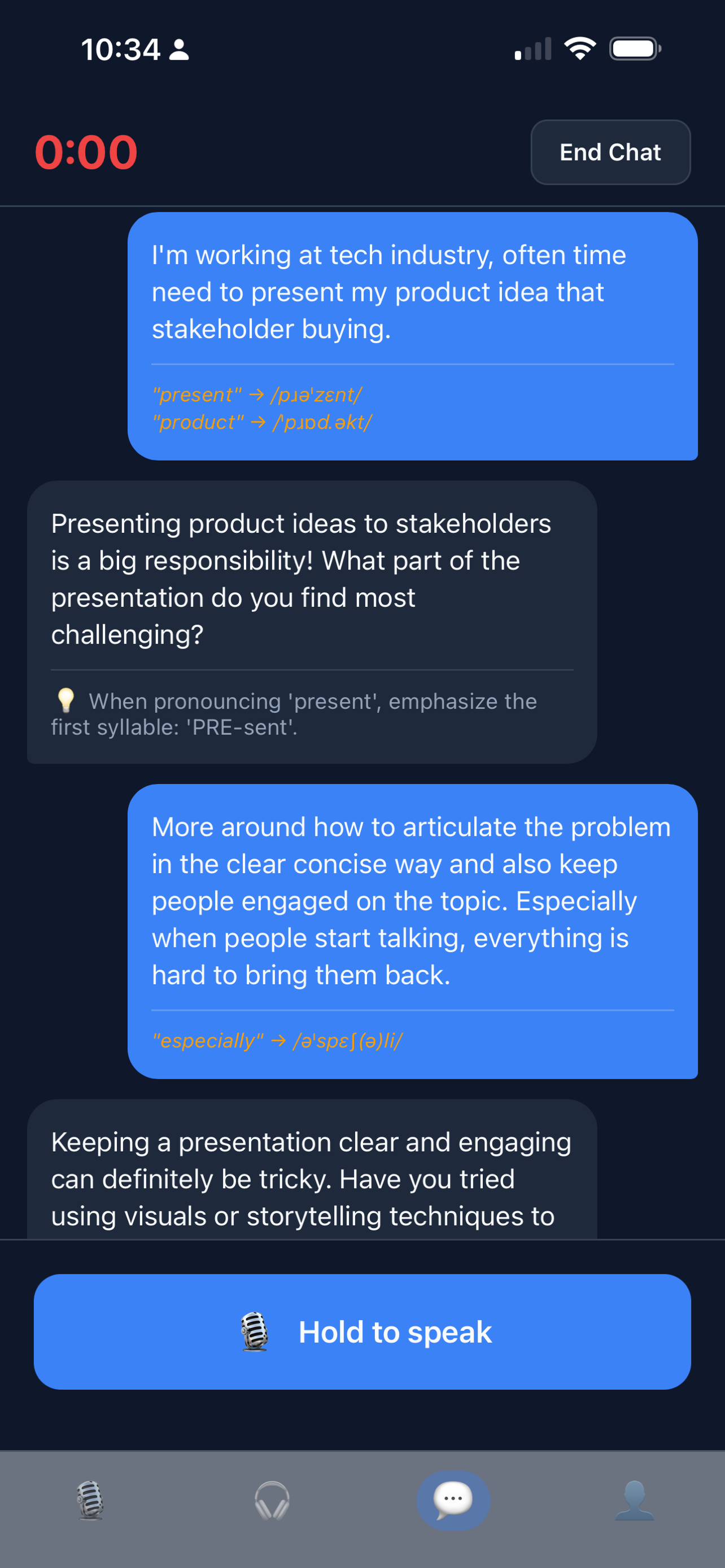 ProSpeaker - Speaking Coach