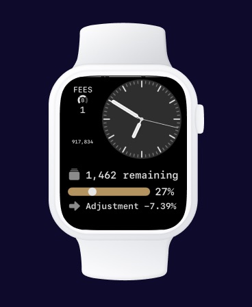 Apple Watch screenshot