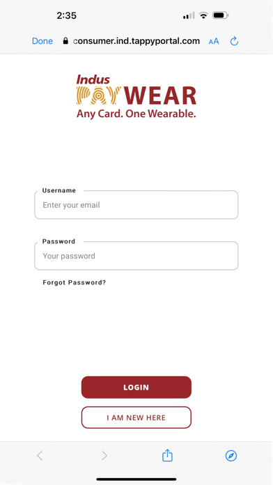 Indus Paywear Screenshot