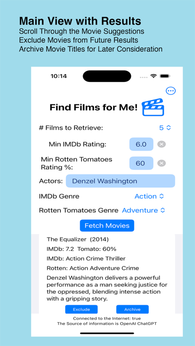 App screenshot