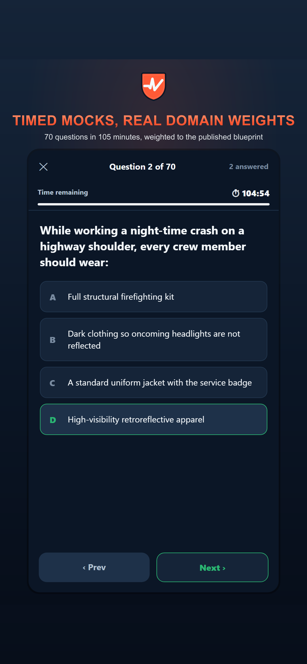 EMT Practice Test: NREMT Prep screenshot 3