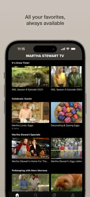 Martha Stewart TV screenshot 3