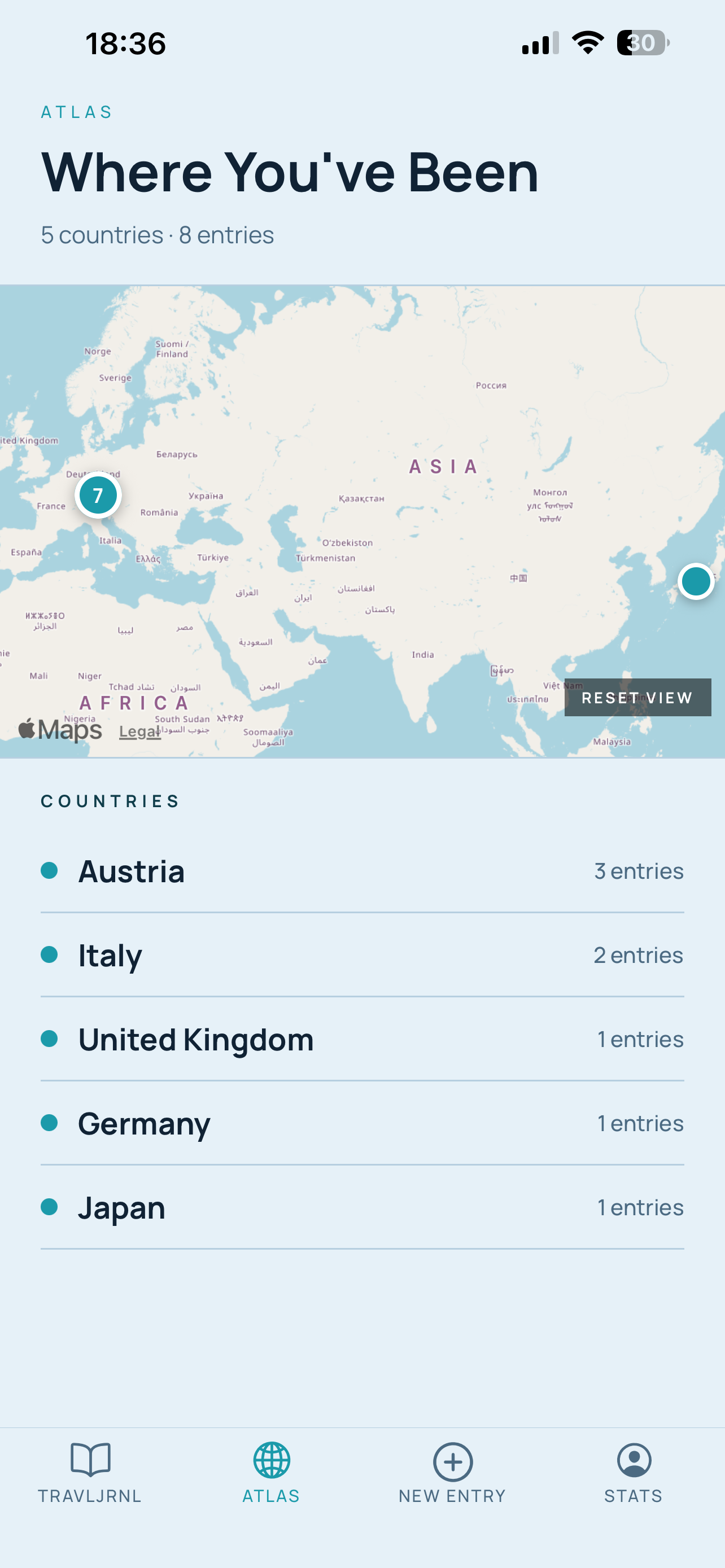 TravlJrnl screenshot 3