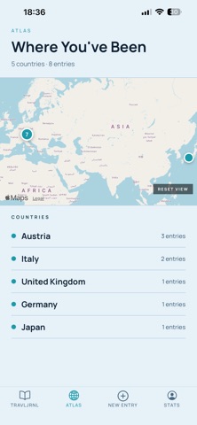 TravlJrnl screenshot