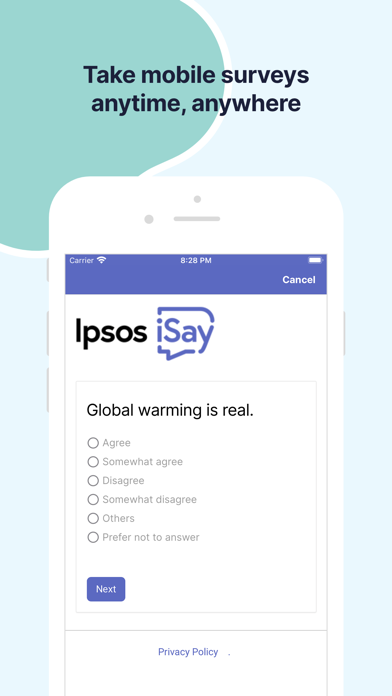 Ipsos iSay: Take Paid Surveys Screenshot