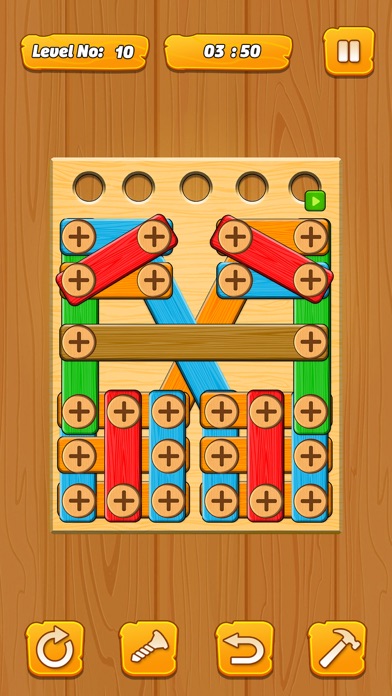 Nuts & Bolts Screw Challenges Screenshot