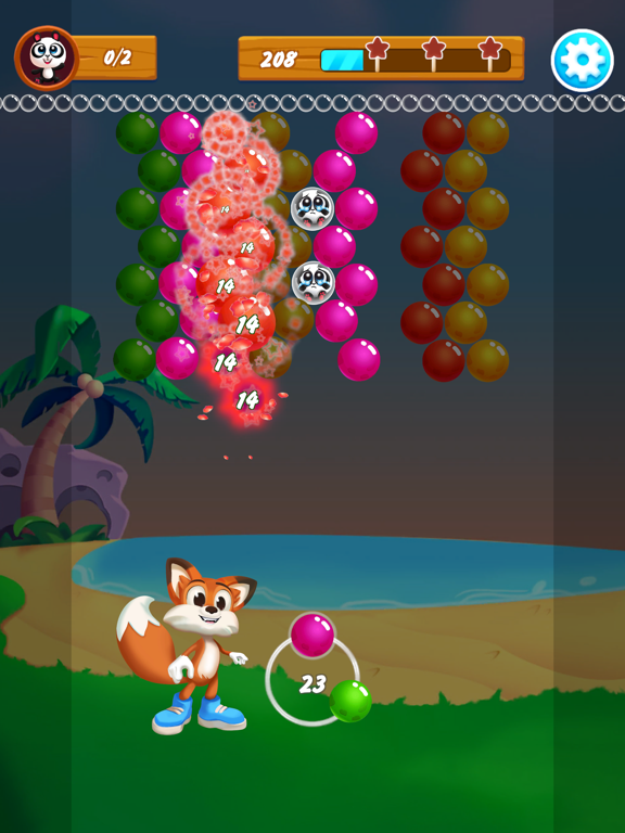 Screenshot #5 pour Bubble Shooter: Rescue Panda