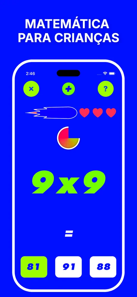 Tabuadas 7+ Speeder Math screenshot 2