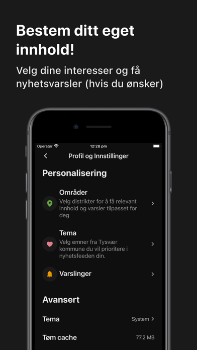 Tysvær Innbygger Screenshot