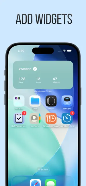Countdown Timer - Day counter screenshot 3