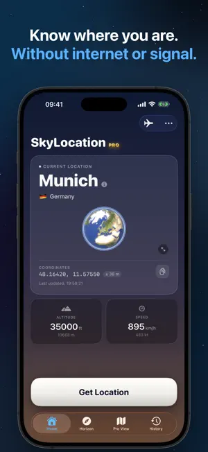 SkyLocation - Offline GPS screenshot 1
