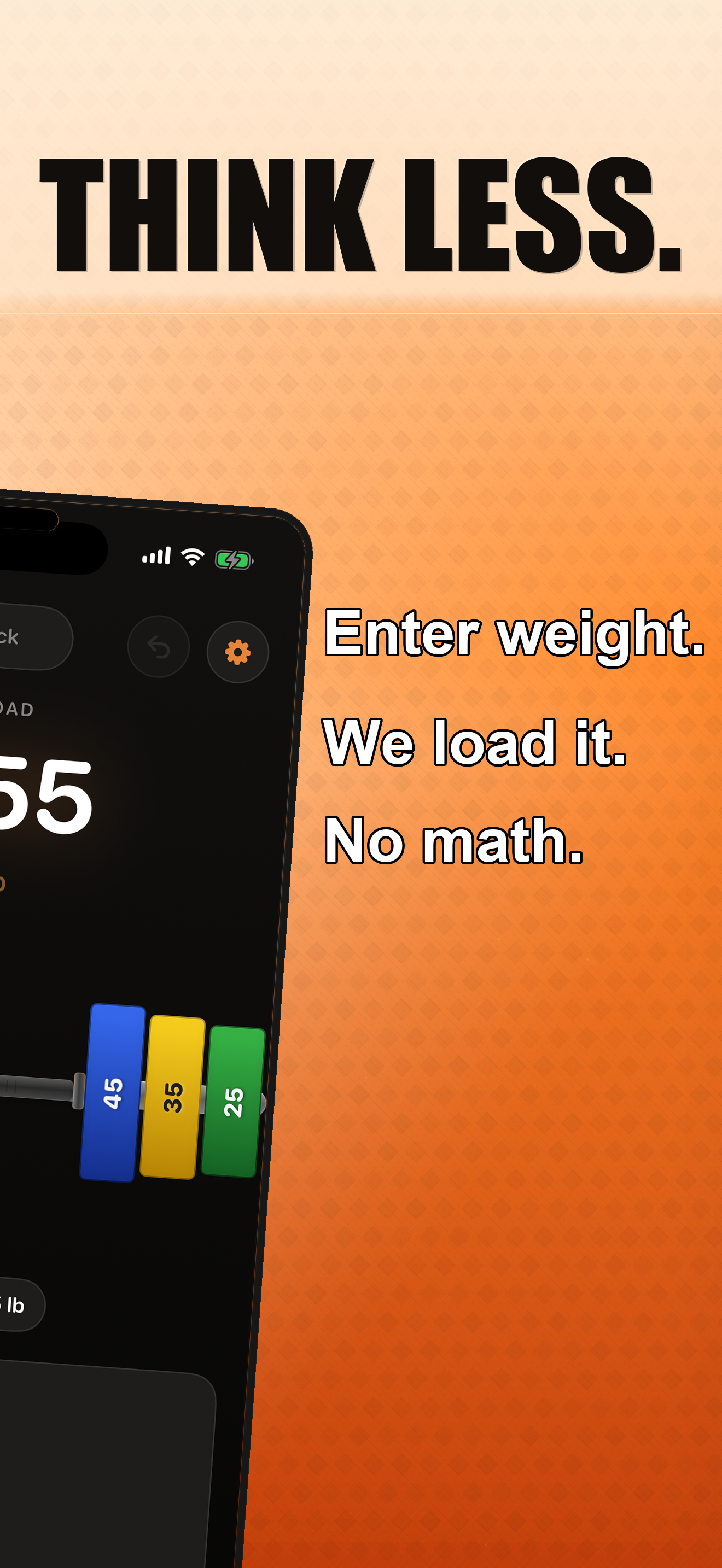 Fast Barbell Plate Calculator screenshot 2