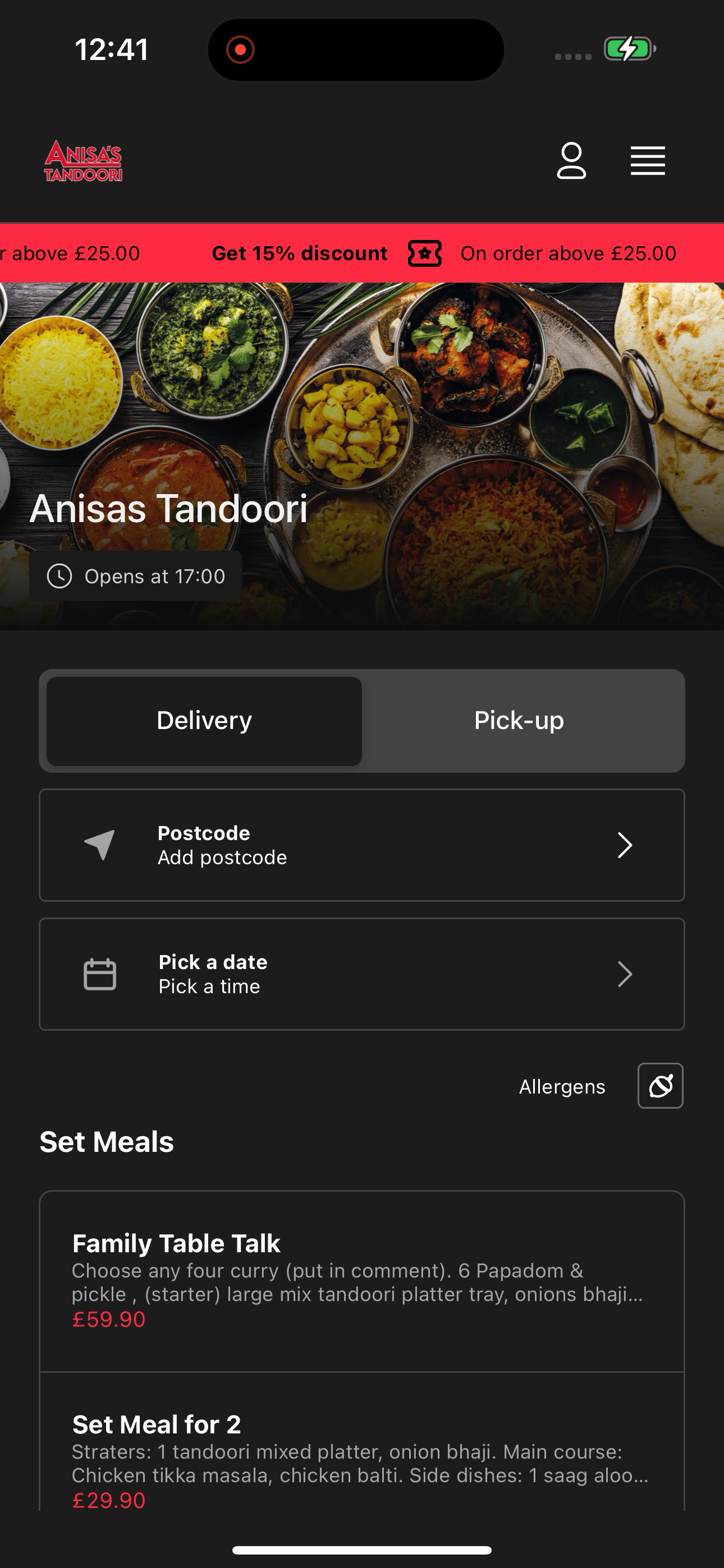 Anisas Tandoori