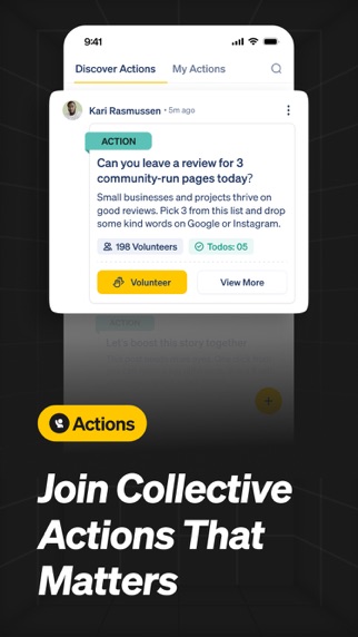 HYPE Social App iPhone screenshot 2 - Social Networking app