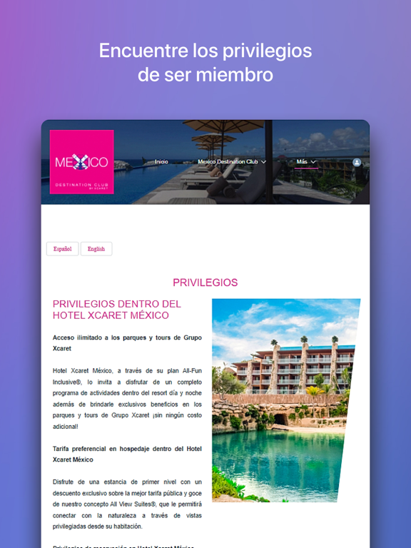 Screenshot #6 pour Mexico Destination Club