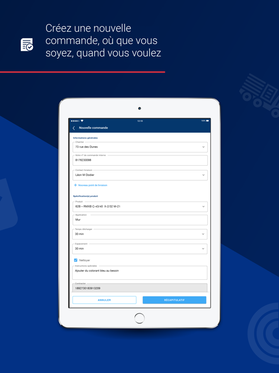 Screenshot #6 pour CEMEX Go – ReadyMix Go.