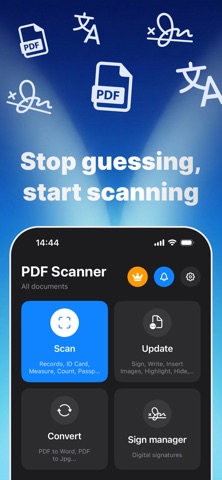 Scan Spark: PDF Reader, Sign screenshot