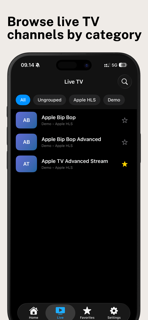 IPTV Player Stream Playlist screenshot 2