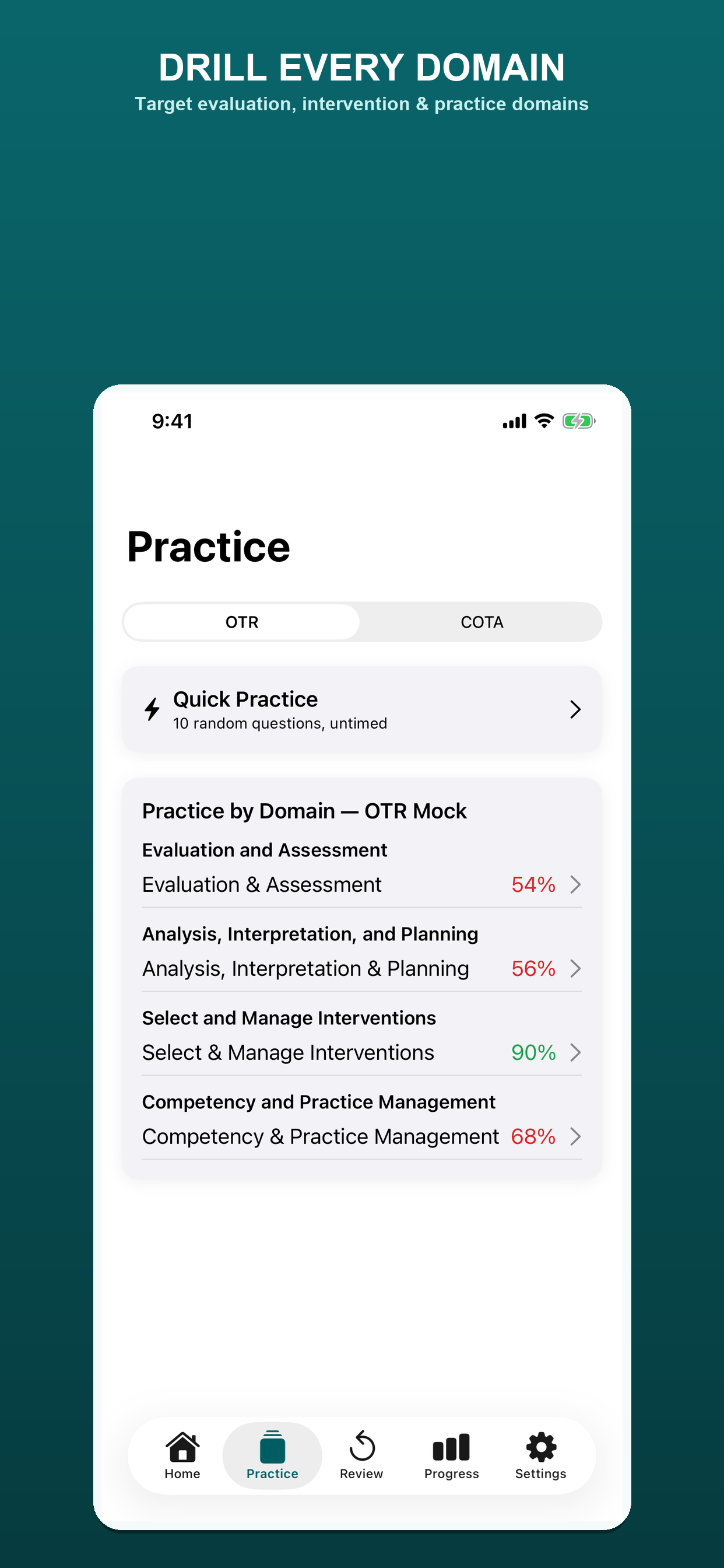 OT Prep: NBCOT Practice screenshot 2