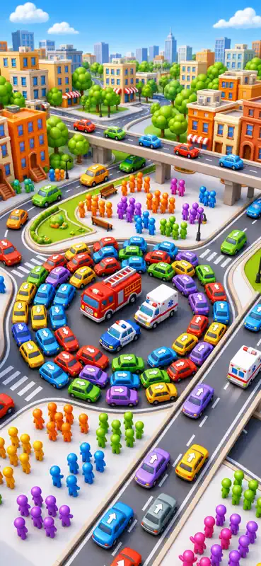 Bus Crowd - Traffic Jam screenshot 9 of 9