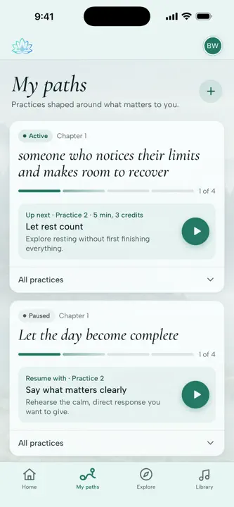 Myditate screenshot 5