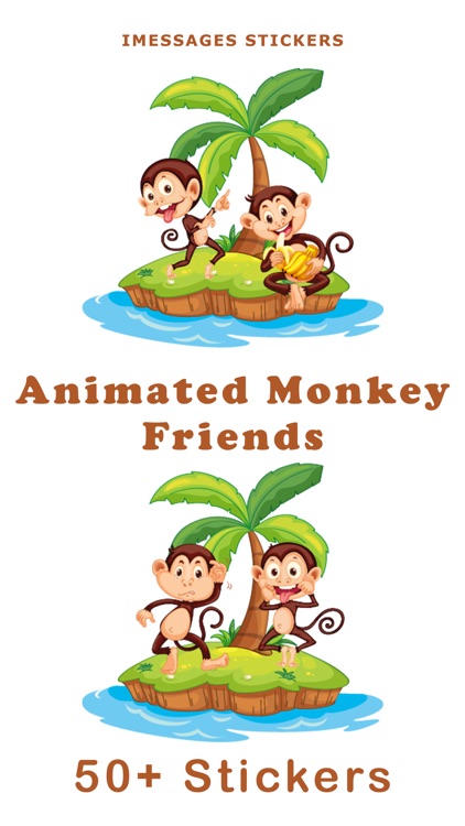 Animated Monkey Friends