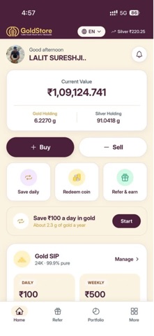 GoldStore: Save Gold & Silver Screenshot 5 of 9
