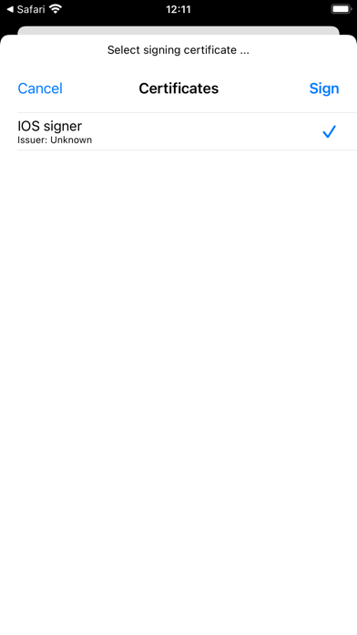 BCSign Screenshot