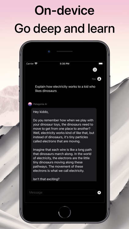 Patagonia Chat - Private AI