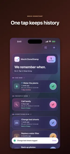 Mochi DoneStamp: Last Time screenshot 2