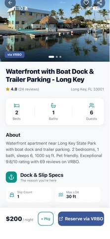 DockHost: Florida Keys Boating Screenshot 9 of 9