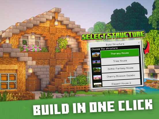 Screenshot #4 pour House Builder for Minecraft PE
