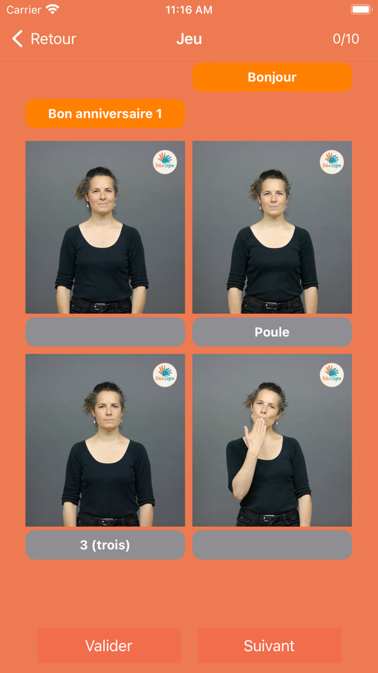 #7. Bébé Signe (iOS) 由: Ludovic MESSINGER