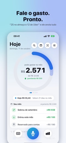 Contali: Controle de Gastos, kuvakaappaus 1